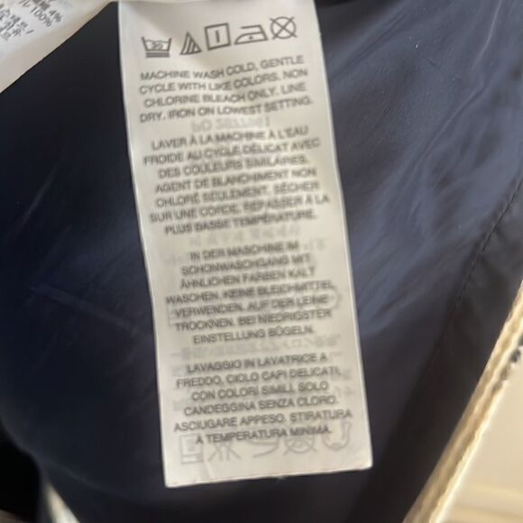 J. Crew beautiful sleeveless textured black & cream midi dress Women’s 4 - Picture 15 of 15